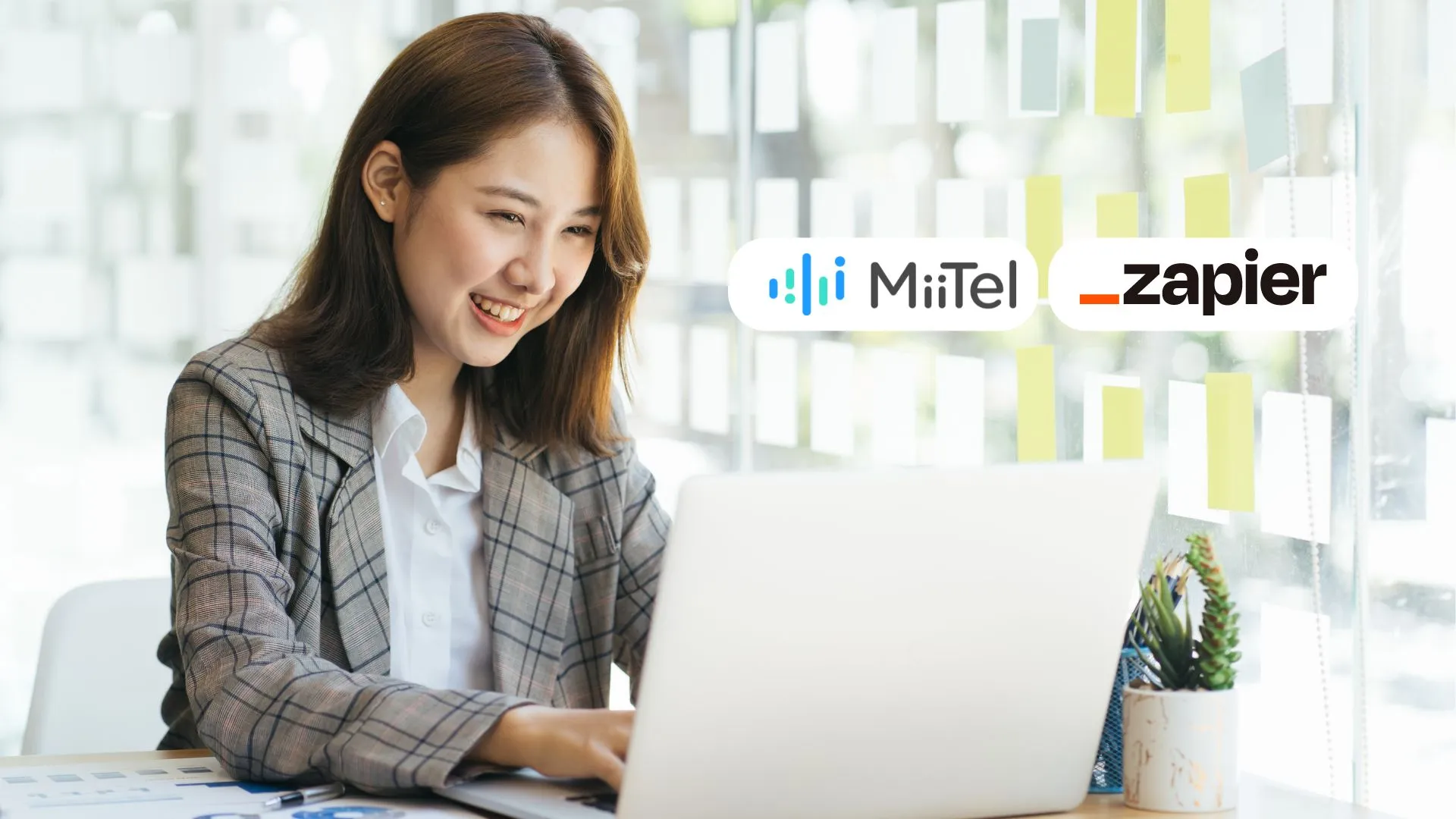 miitel integration via zapier