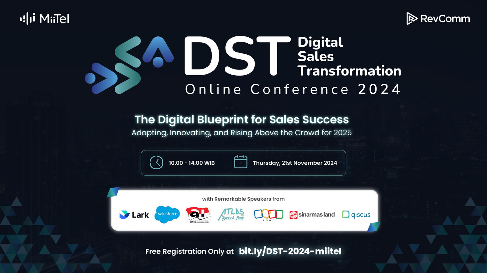 Read more about the article Siapkan Sales Hadapi Transformasi Digital, RevComm Hadirkan Konferensi Online Gratis, Daftar Sekarang!​