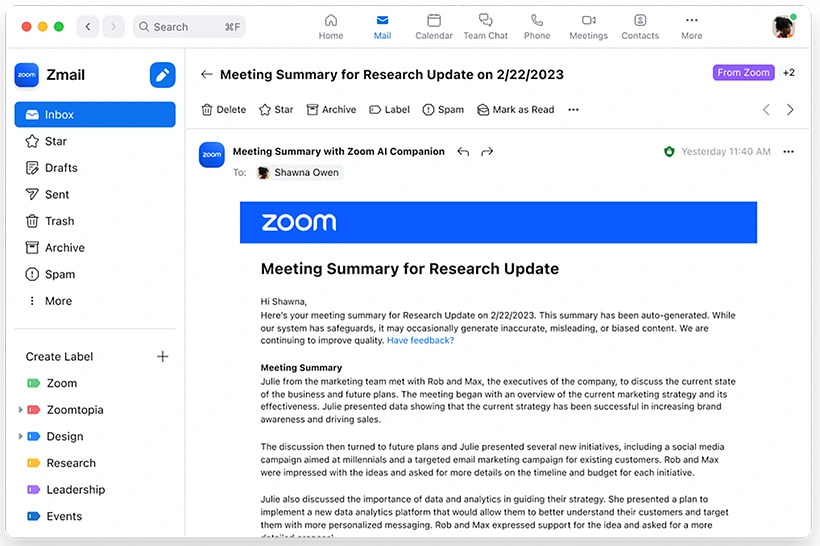 zoom-meeting-summary-email